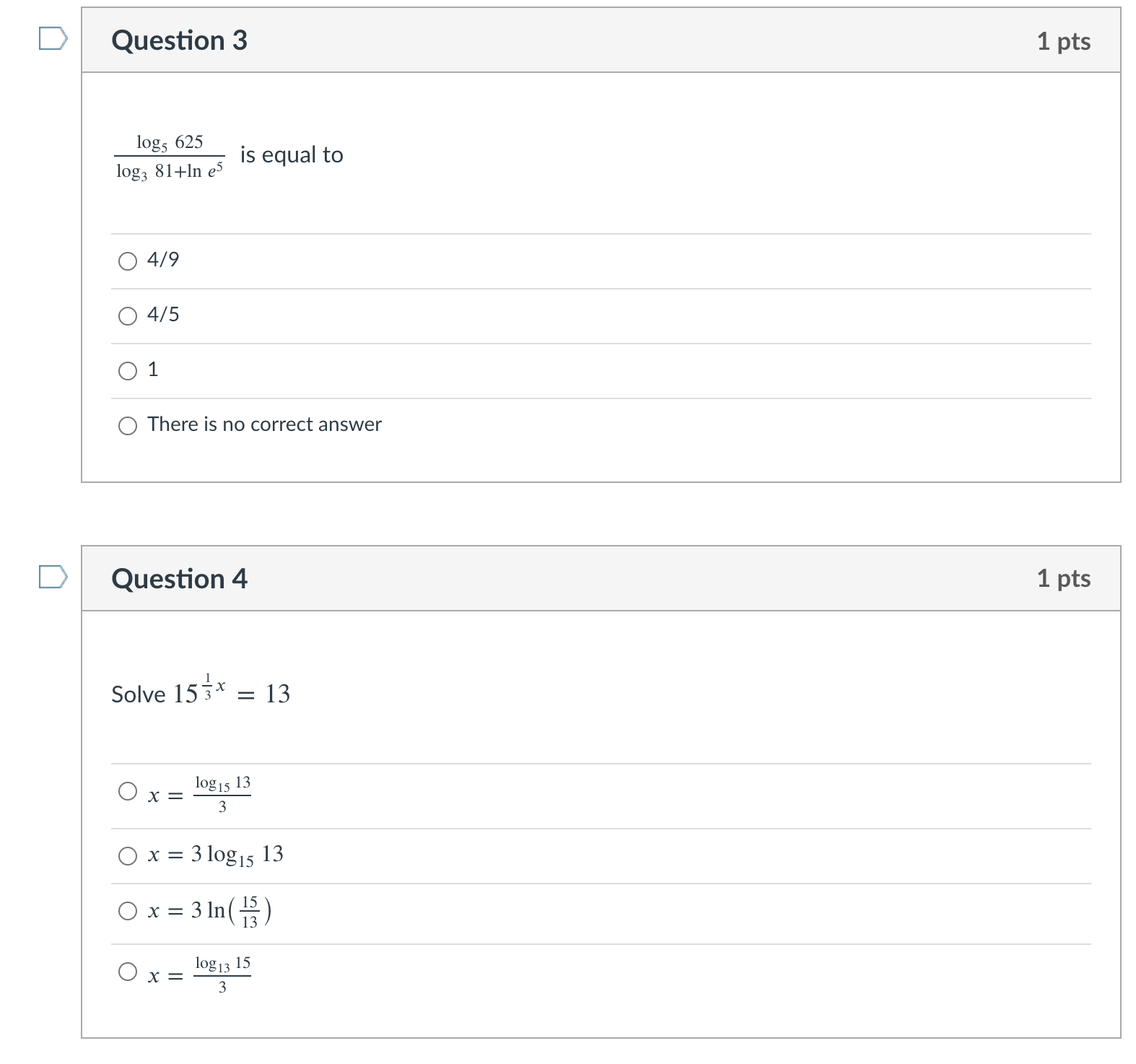 a solution? 01 020 00 0 1/20 D Question 3 1 pts