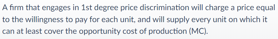with the TR for the given demand schedule. Pluranium is supplied to