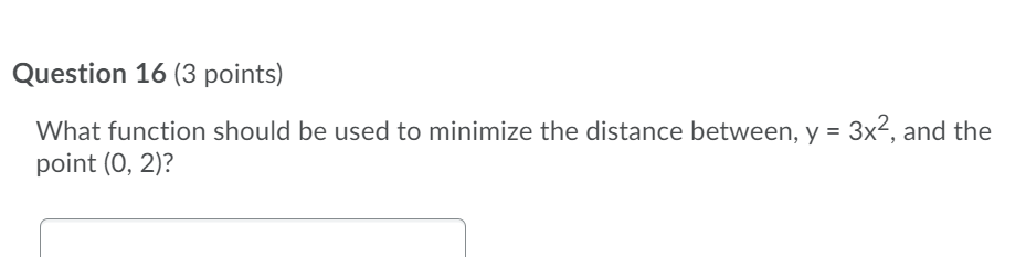 rate of change of the area of the square? Question 13 (3