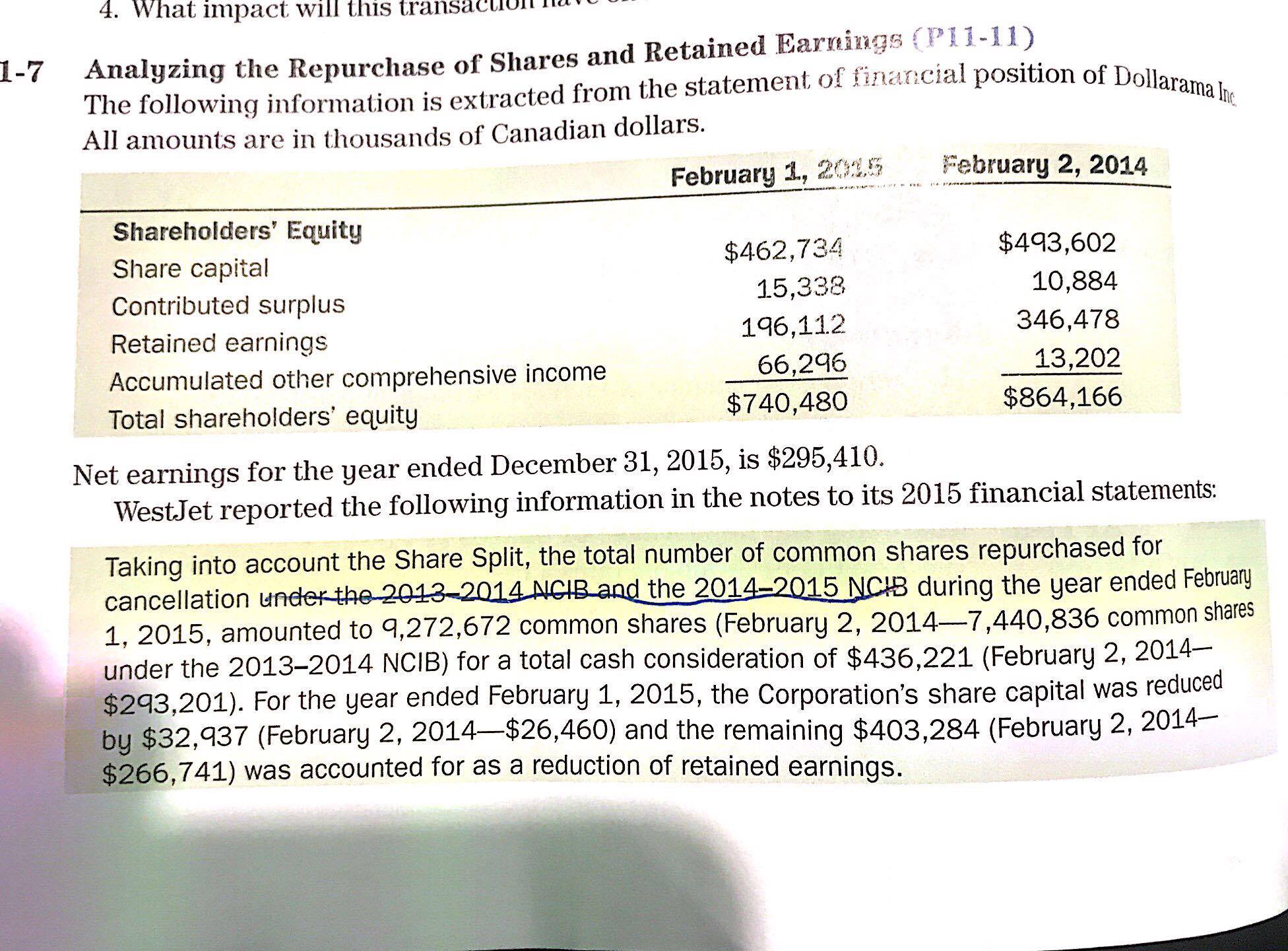 4. What impact will this transaction uuv v --. nd Retained