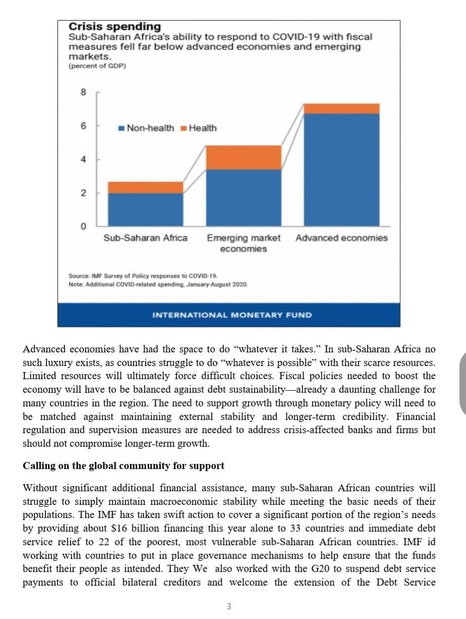 please answer and explain the solution. Sub-Saharan Africa's Difficult Road to