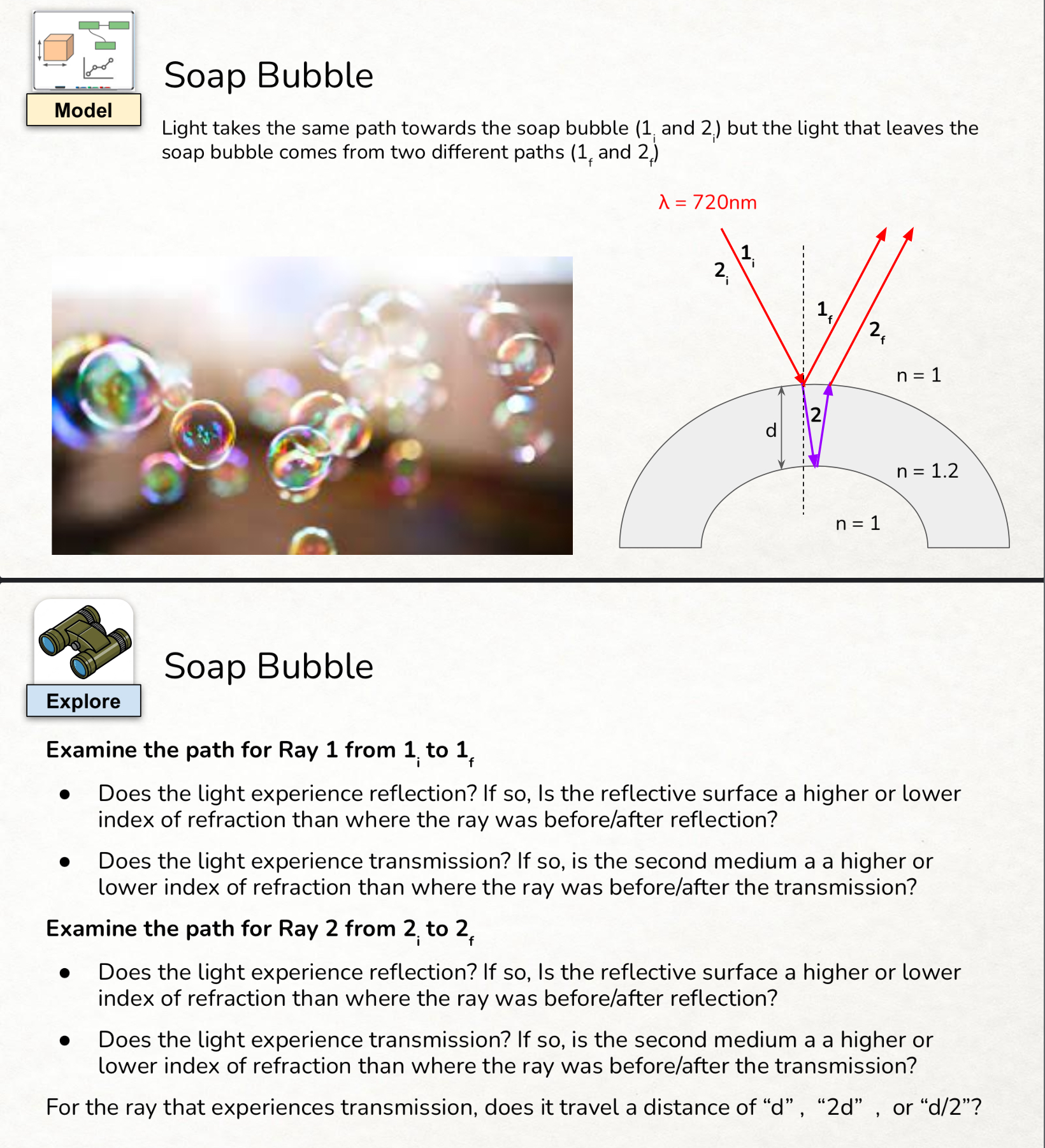 1 Scenario 2 Reflected Wave (2) Reflected Wave (2) Lower Index of