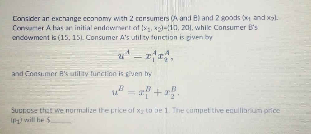 as many peaches as lemons (q=4/5), (15 pts) b. There are four