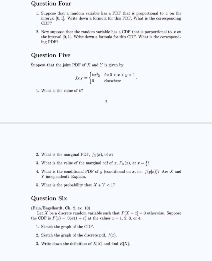 CDF. If yes, draw a graph of the corresponding PDF. F, (x)