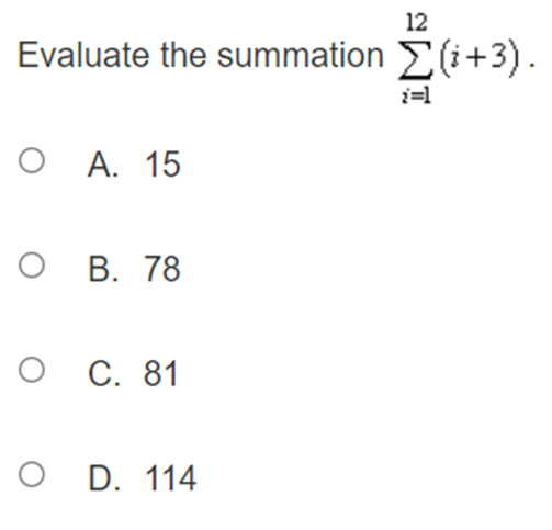 O B. 3 a, = n - 21 O C. an 11