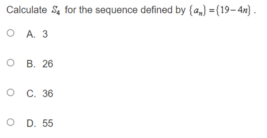 +2, a) =6 O C. a, = 6+2x, a =8 O D.