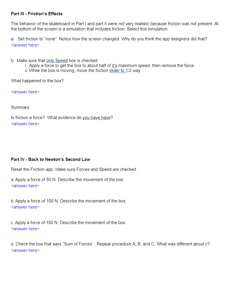 50 N to the right for about 5 seconds then reduce the