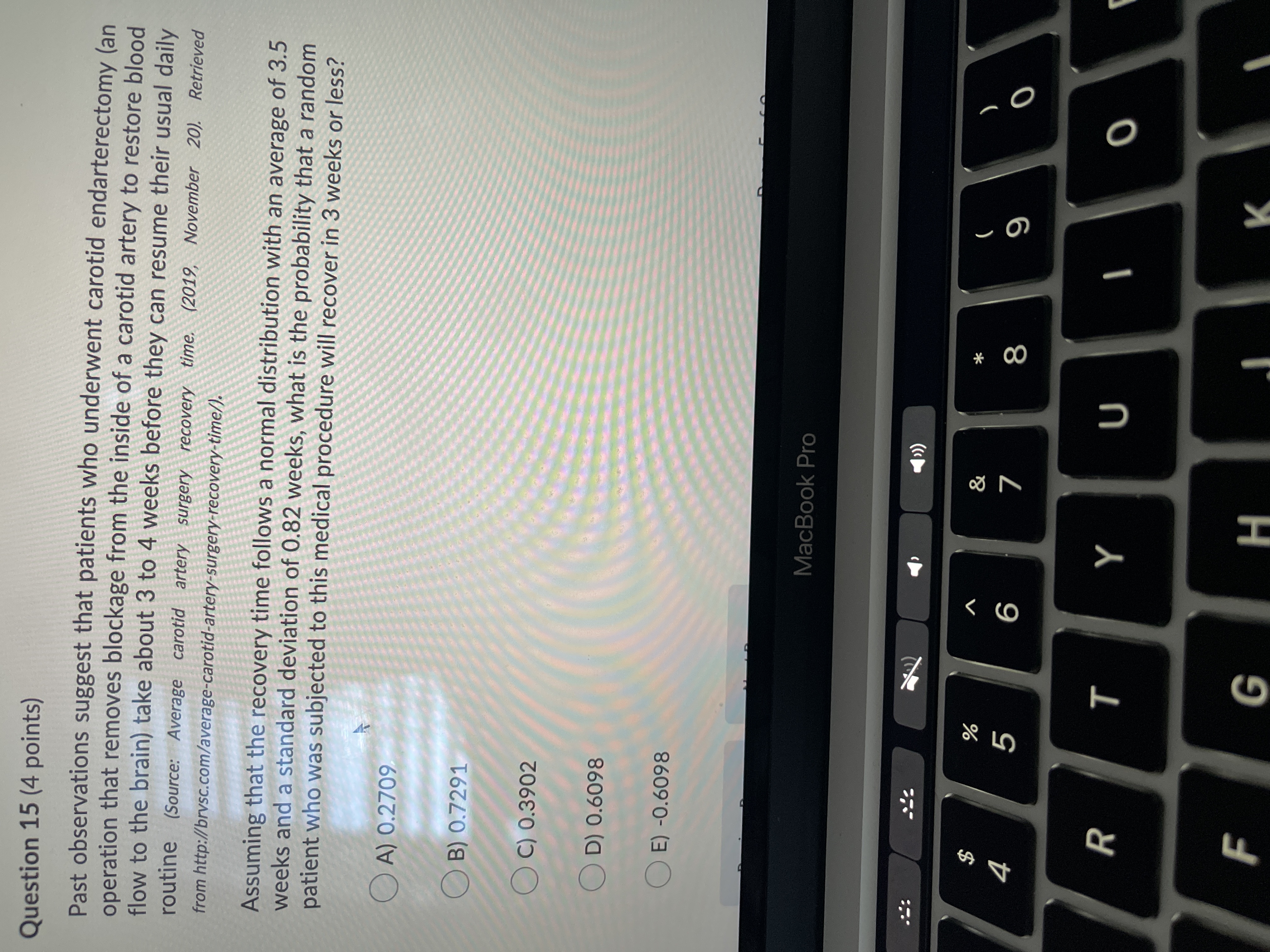 prospective study. True False Question 14 (4 points) In the Nurses' Health