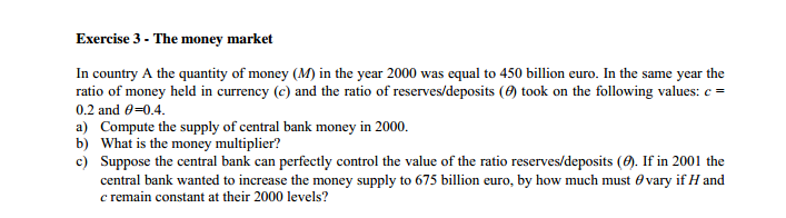 sectors, A and B. The sector A: - produces value added for