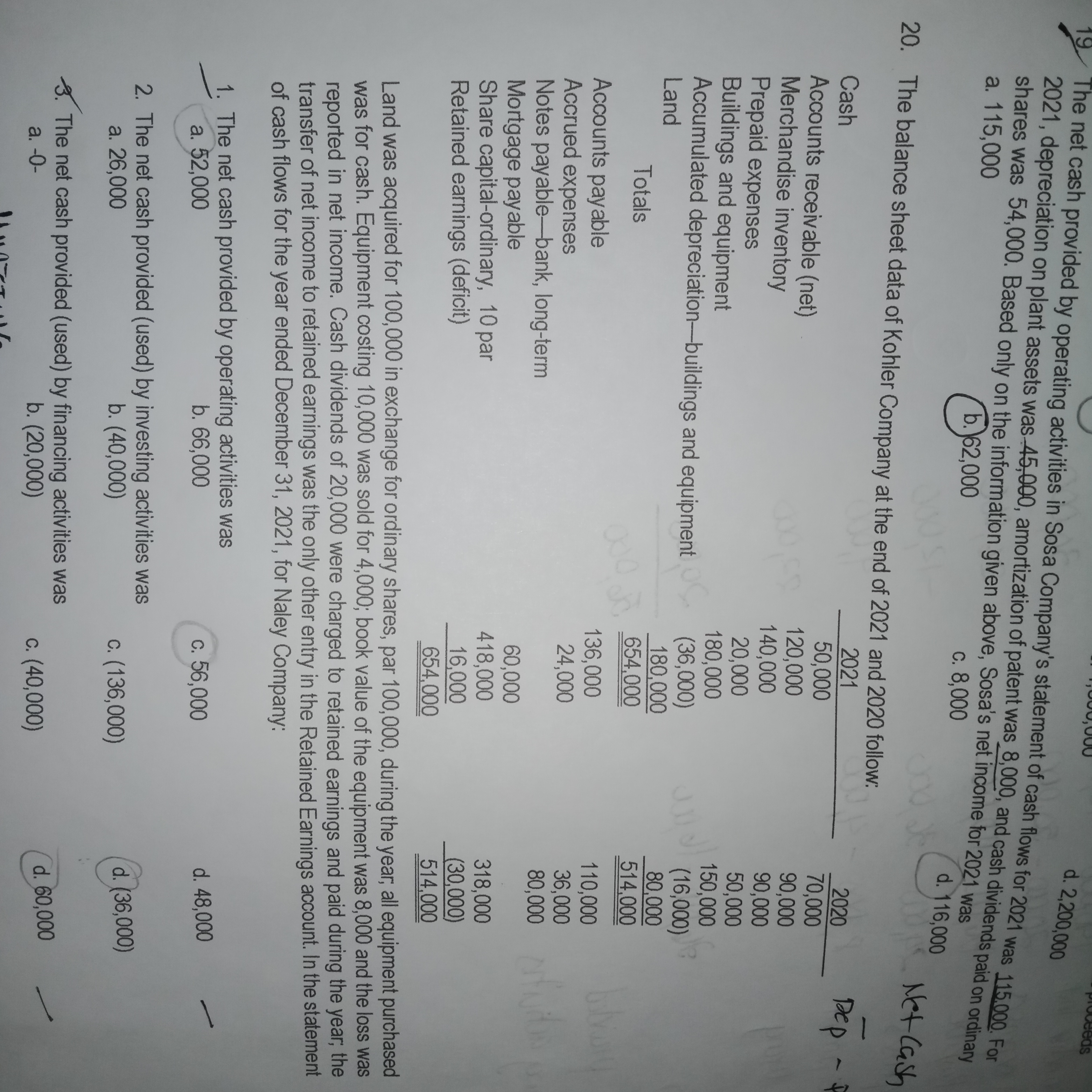 explain kasi nalilito po ako.In number 20.3 which is correct letter C