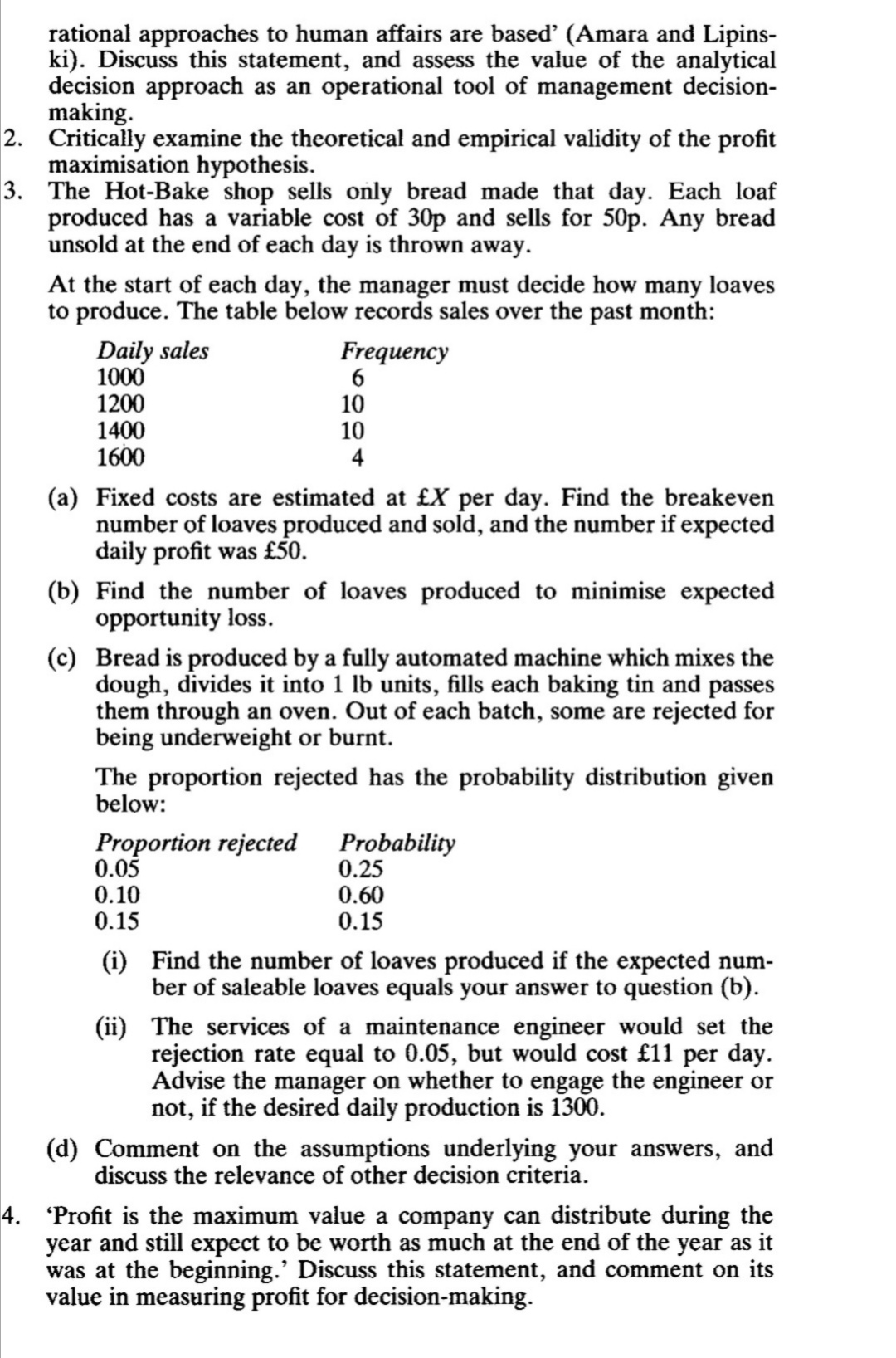 Help answer the questions attached 1. 'Statistically we expect that good