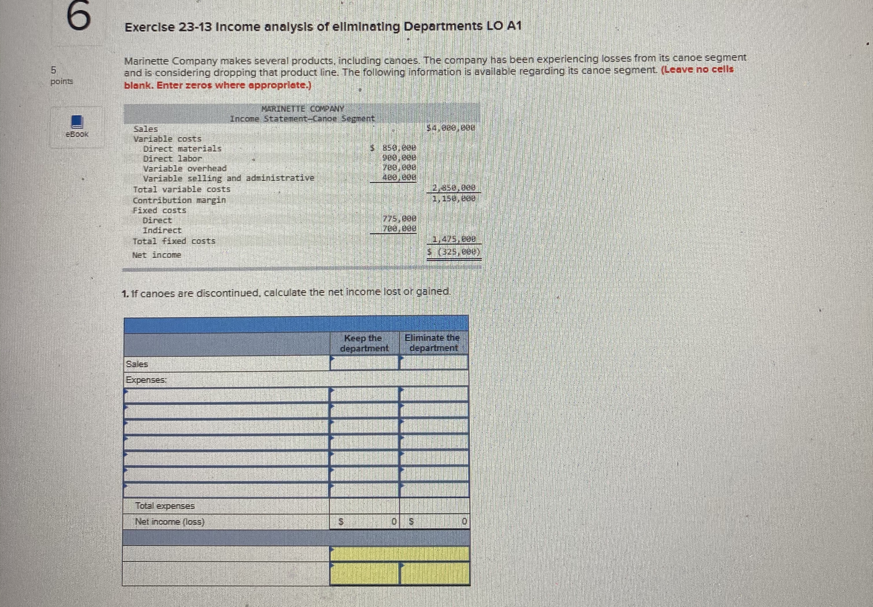 for $195,000. It is expected to produce the following net cash flows,