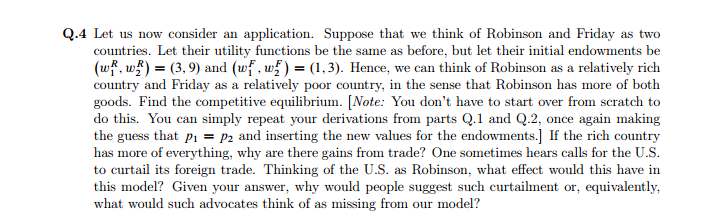 the second order conditions are satisfied. Moreover, assume that prices are strictly