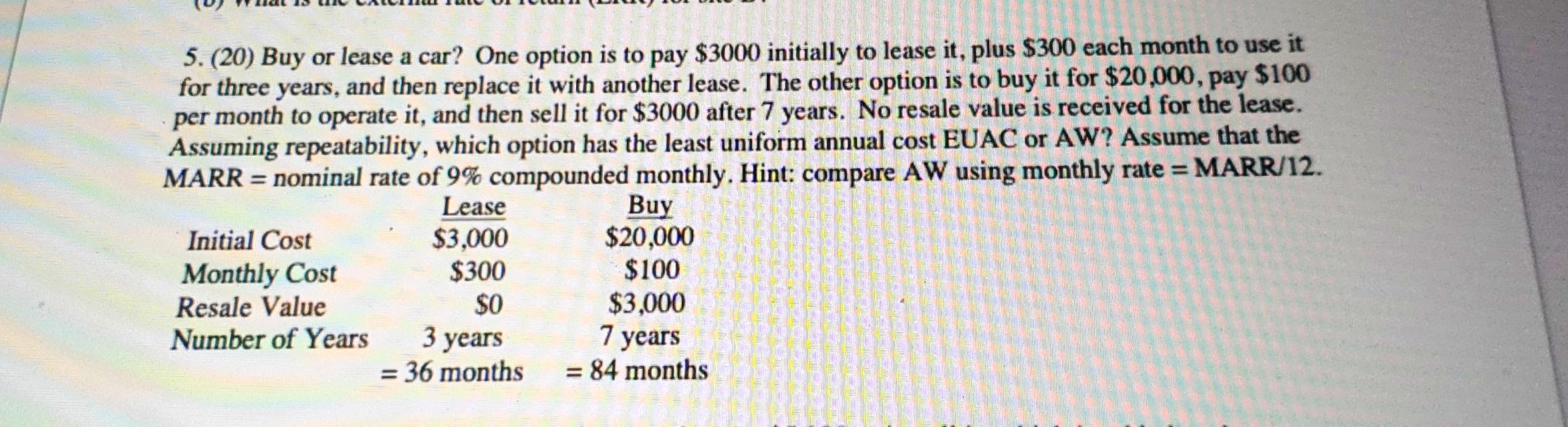 P A/F Given A Given A A/P 1.080 F/A 9259 P/A 1.0000