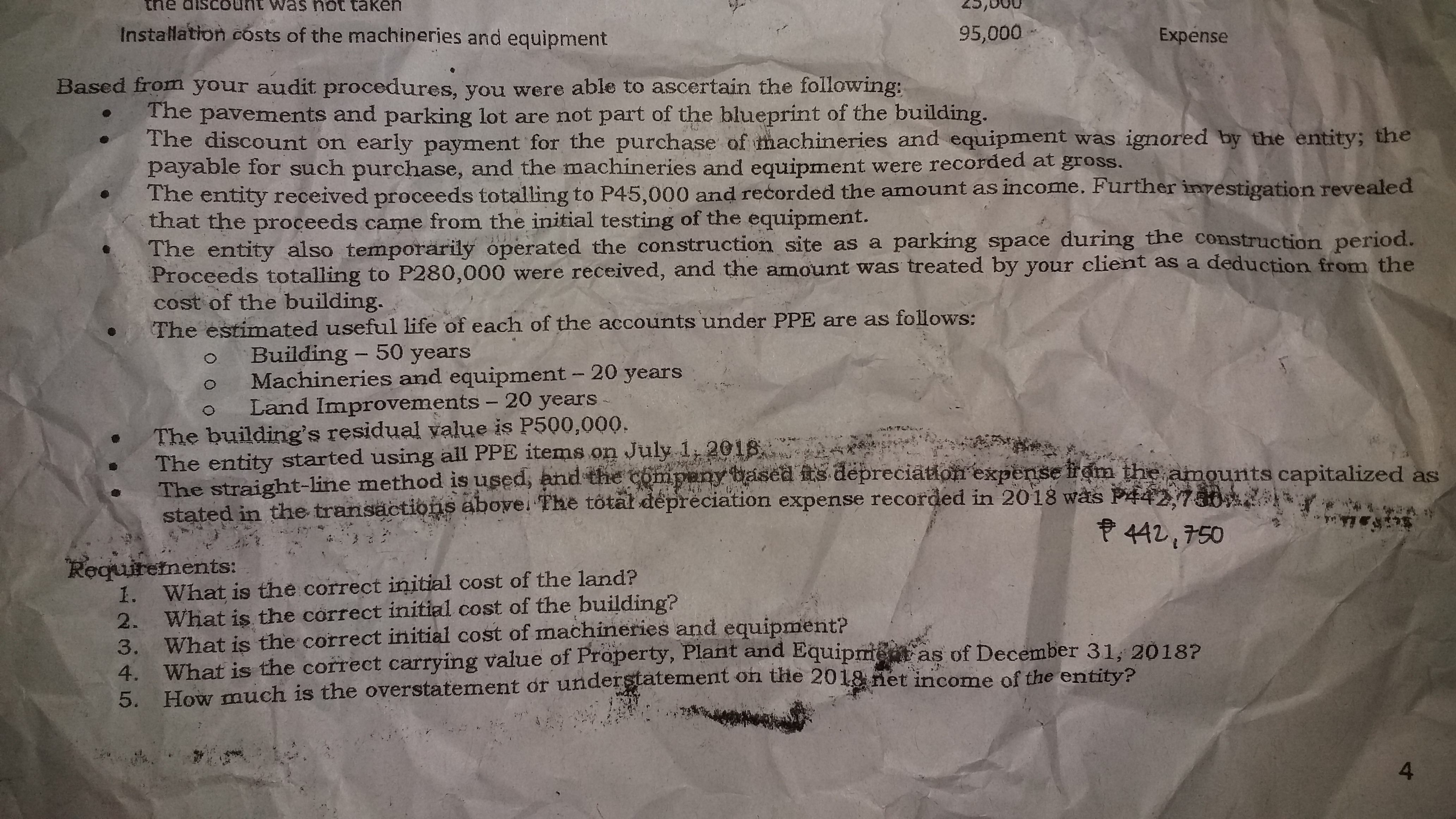  need help with these auditing problems, the first 12 theories, and