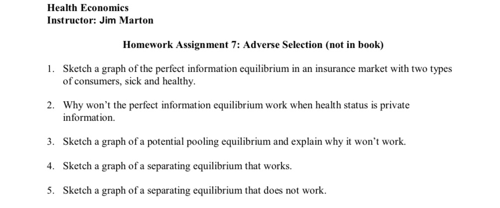 Please don't pass it, do what you can do. Health Economics Instructor: