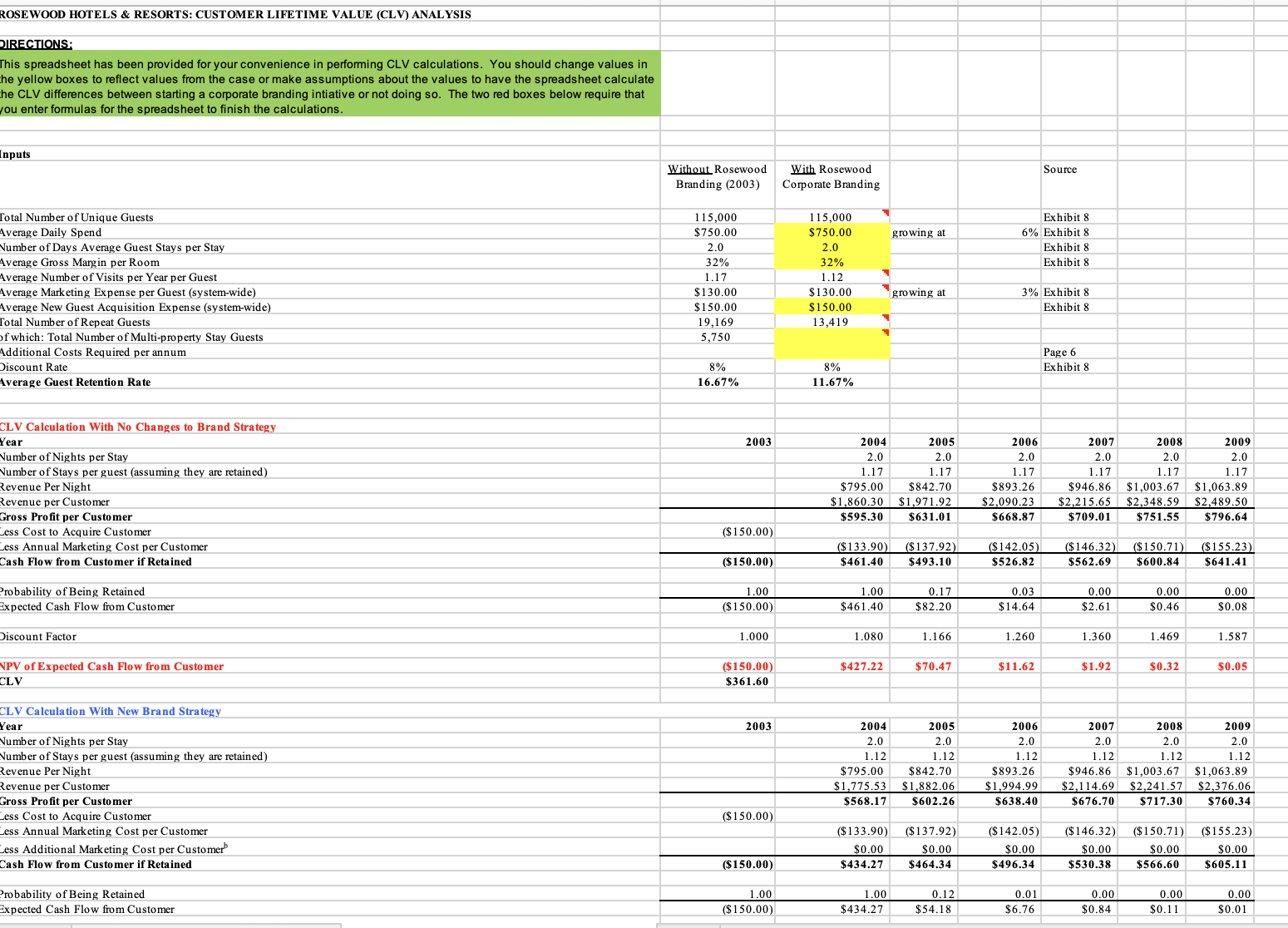 use the Excel workbook (link posted below) with your assumptions and financial