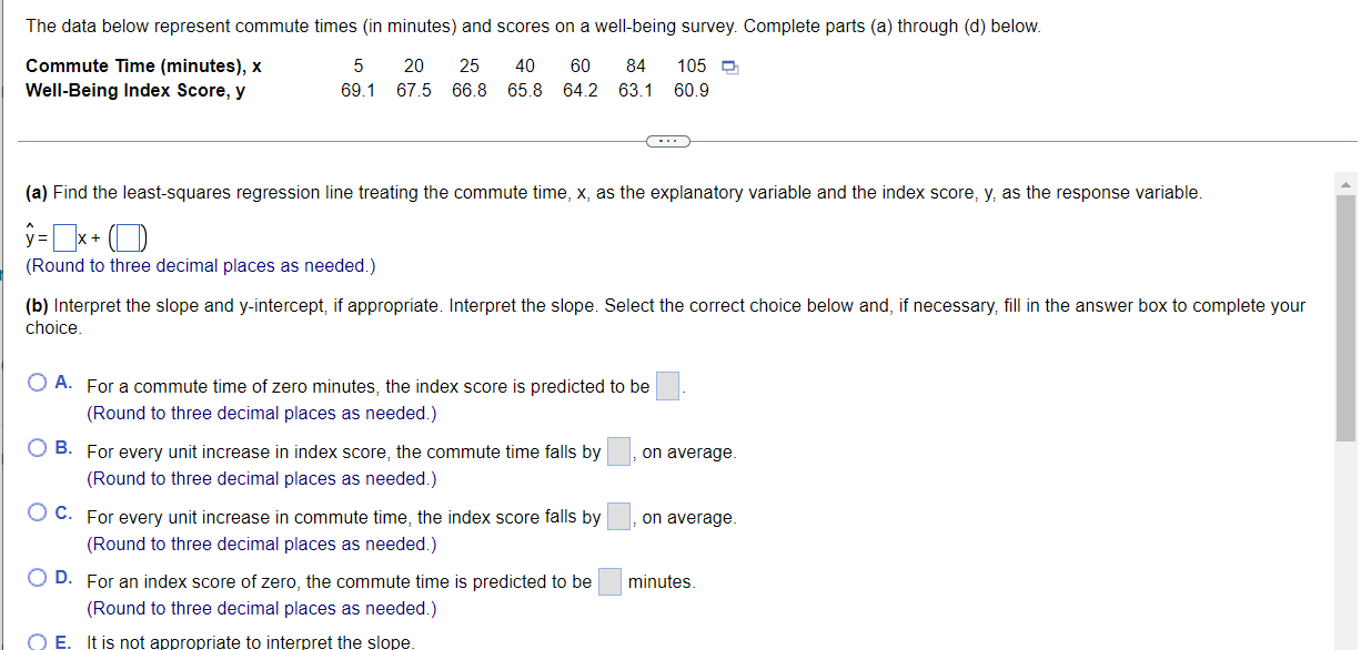 on average. (Round to three decimal places as needed.) O C- For