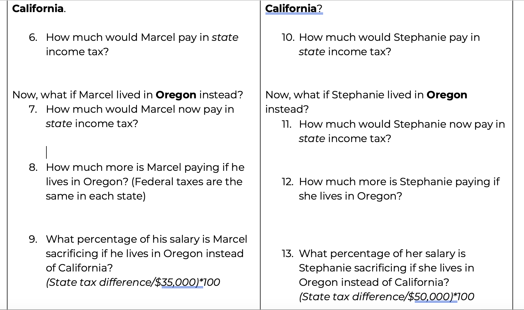 2022, filing status, and the salary value you want to see the
