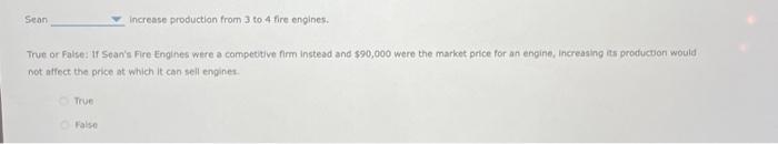 by pen paper plz Sean Increase production from 3 to 4 fire