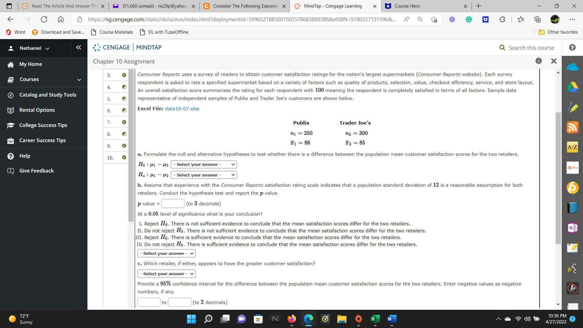 C Read The Article And Answer The X (51,660 unread) -
