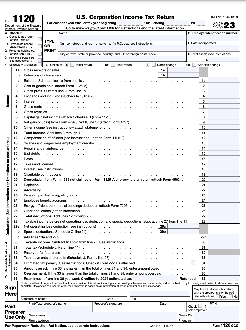 required to be submitted. Alvin's Music Inc. (AMI) was formed in 2012