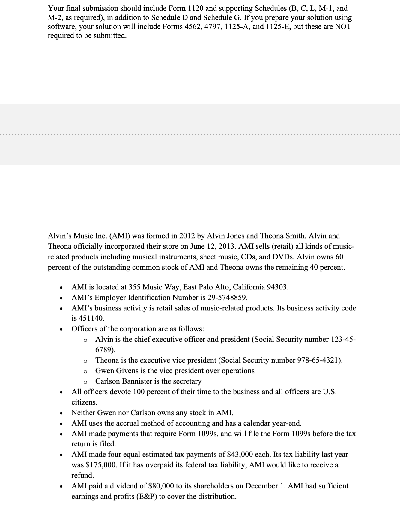 by Alvin Jones and Theona Smith. Alvin and Theona officially incorporated their