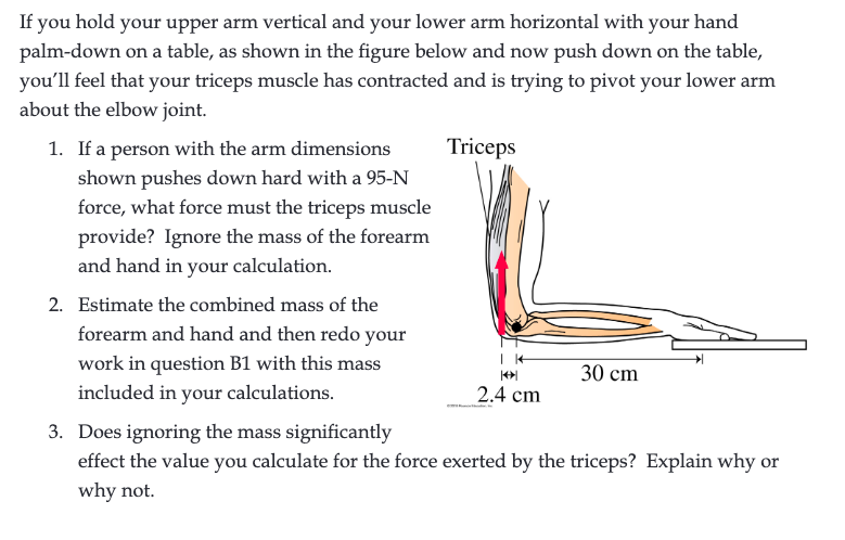 horizontal with your hand palinwdown on a table, as shown in the
