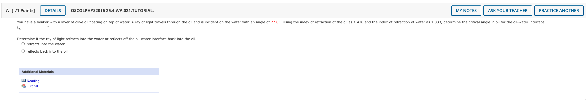 laser light reflects off the mirror and into the light sensor. (a)
