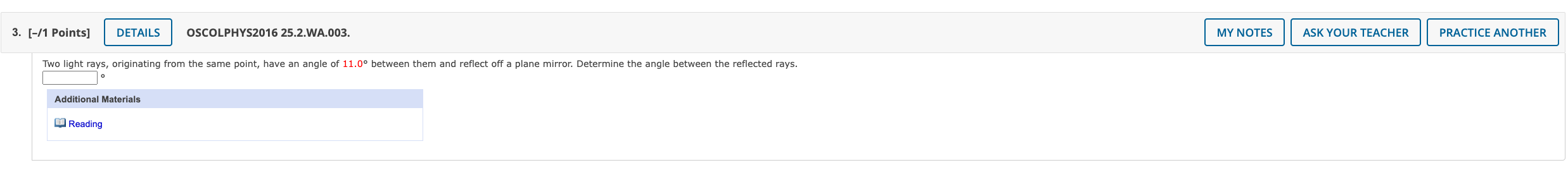 by 0.0040. Determine how far south you need to move the light