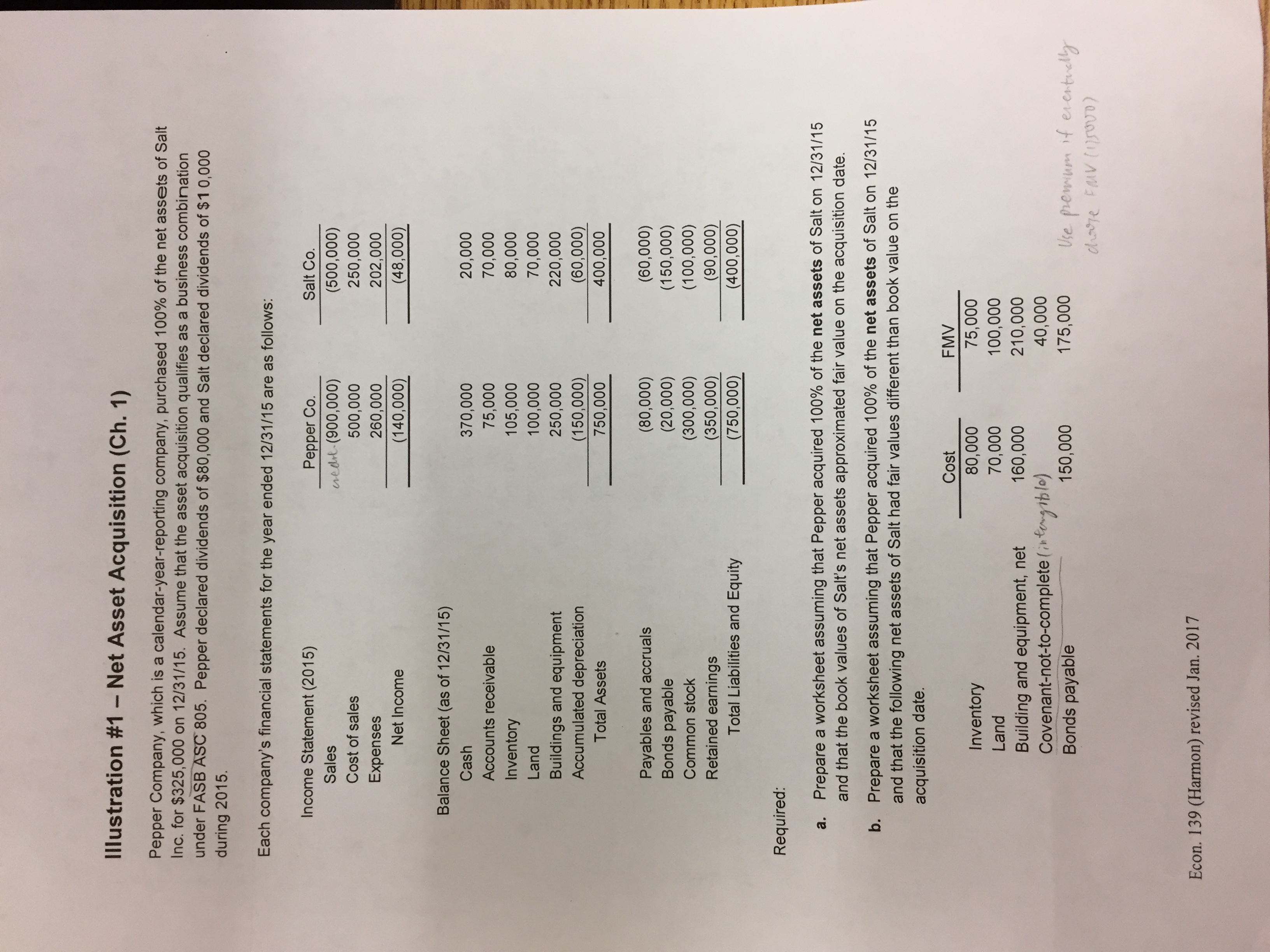 this question. The worksheet should follow the exact same format as the