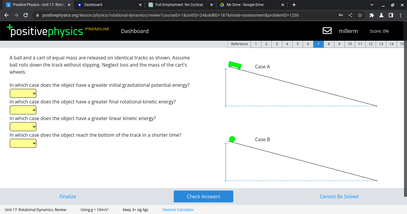 Desmos CalculatorThis question has multiple versions. Read carefullyl A student is playing