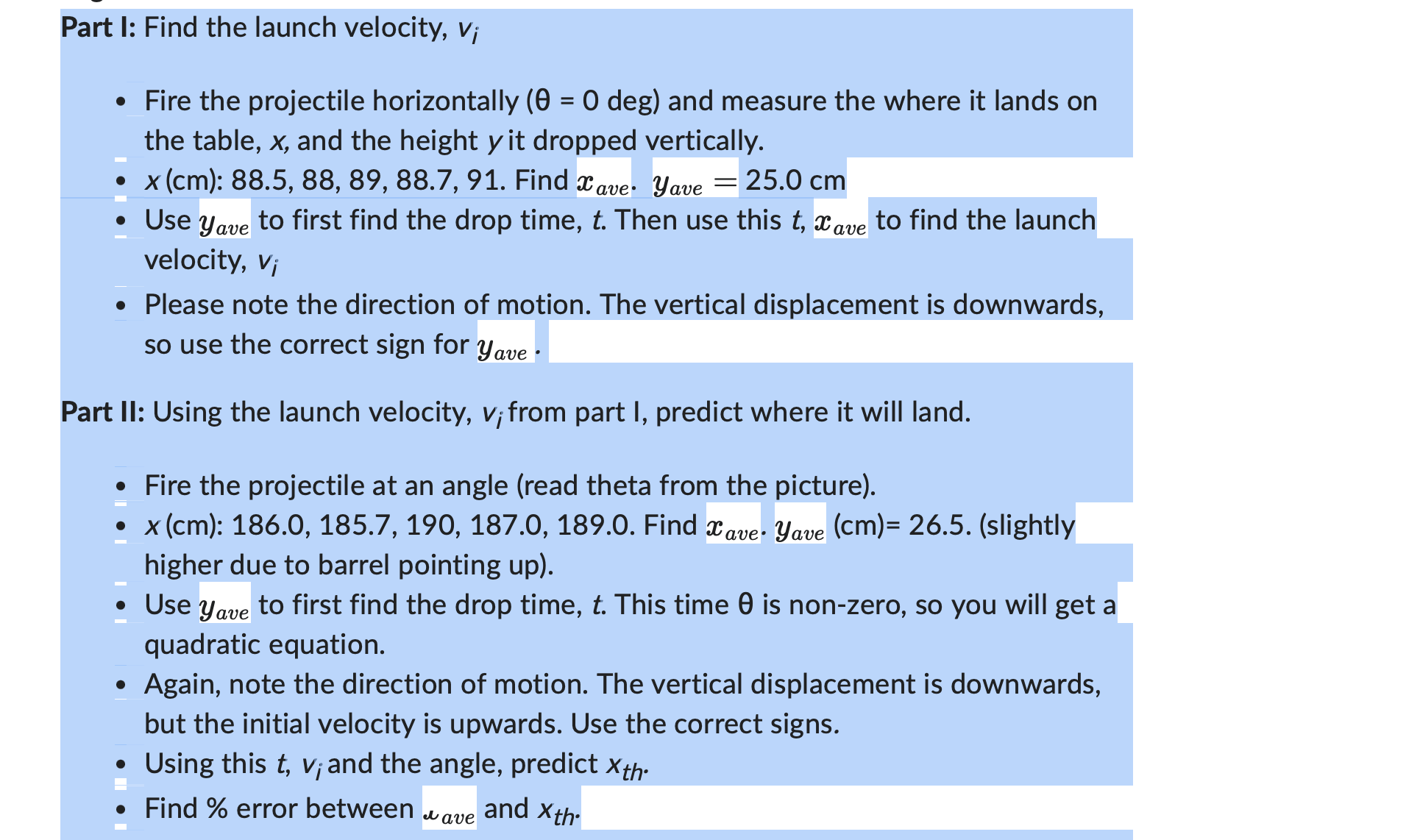 and part 2regular report following the template, showing all steps in your