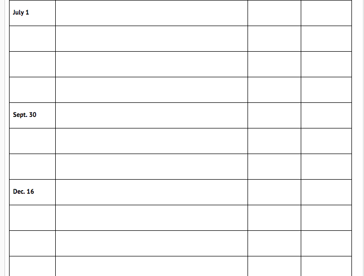 the periodic system for inventory sales and prepares quarterly adjusting en'b'les. Use