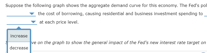equilibrium at an interest rate of 3.5% and a quantity of money