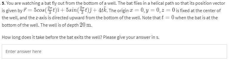 ball hits the incline plane to be the origin, and let t