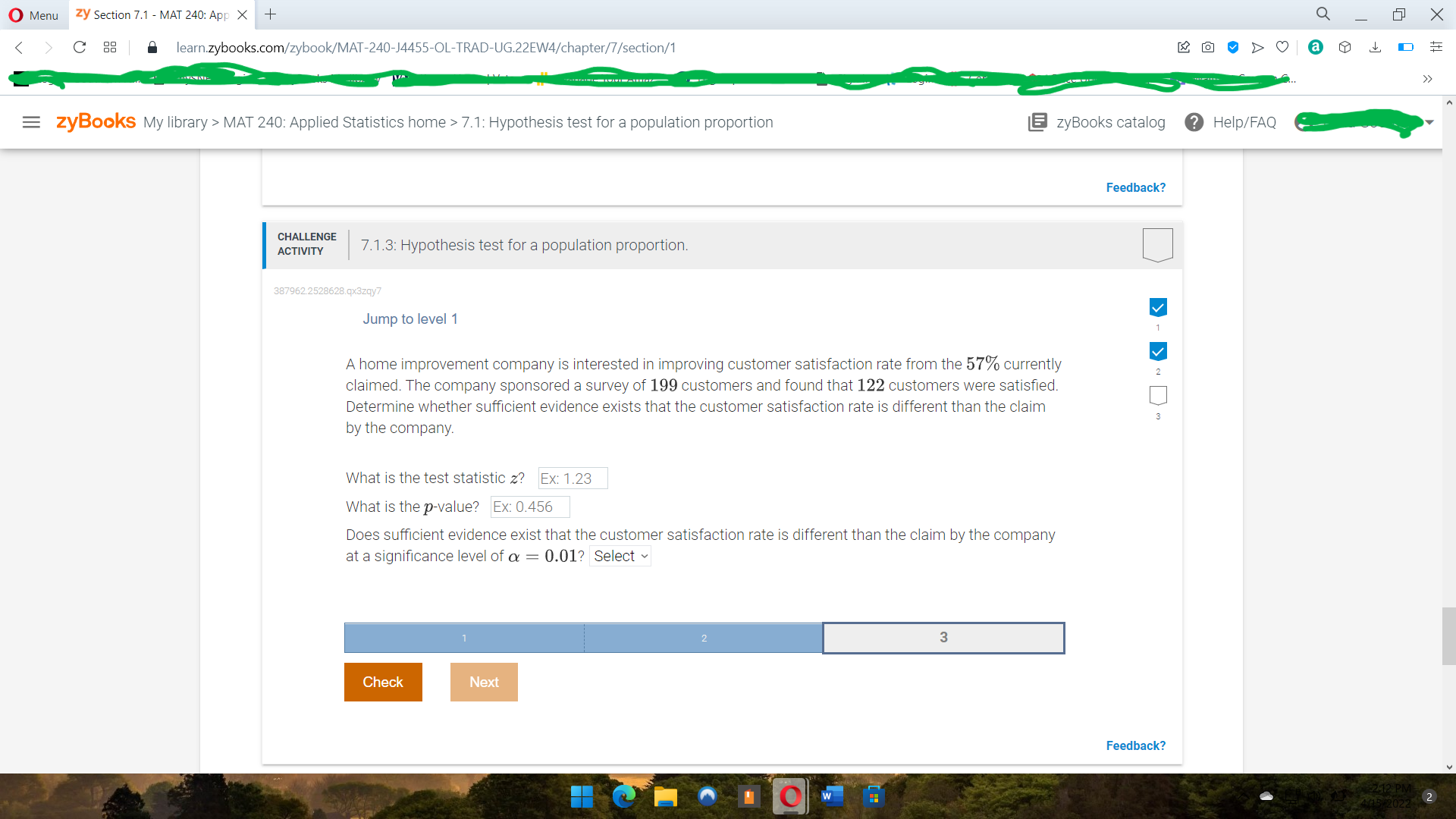 Q X C 88 learn.zybooks.com/zybook/MAT-240-J4455-OL-TRAD-UG.22EW4/chapter/7/section/1 > > =zyBooks My library > MAT