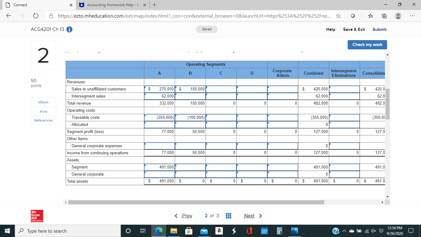 Sales $ 801, 000 points Consolidated income before taxes 138, 000 Total