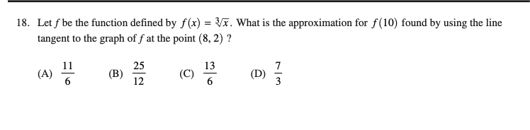 11 25 13 (A) 6 (B) 12 (C) 6 (D)25. Which of