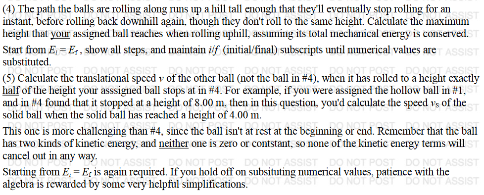 ST level path, both at a constant speed for now. Both balls
