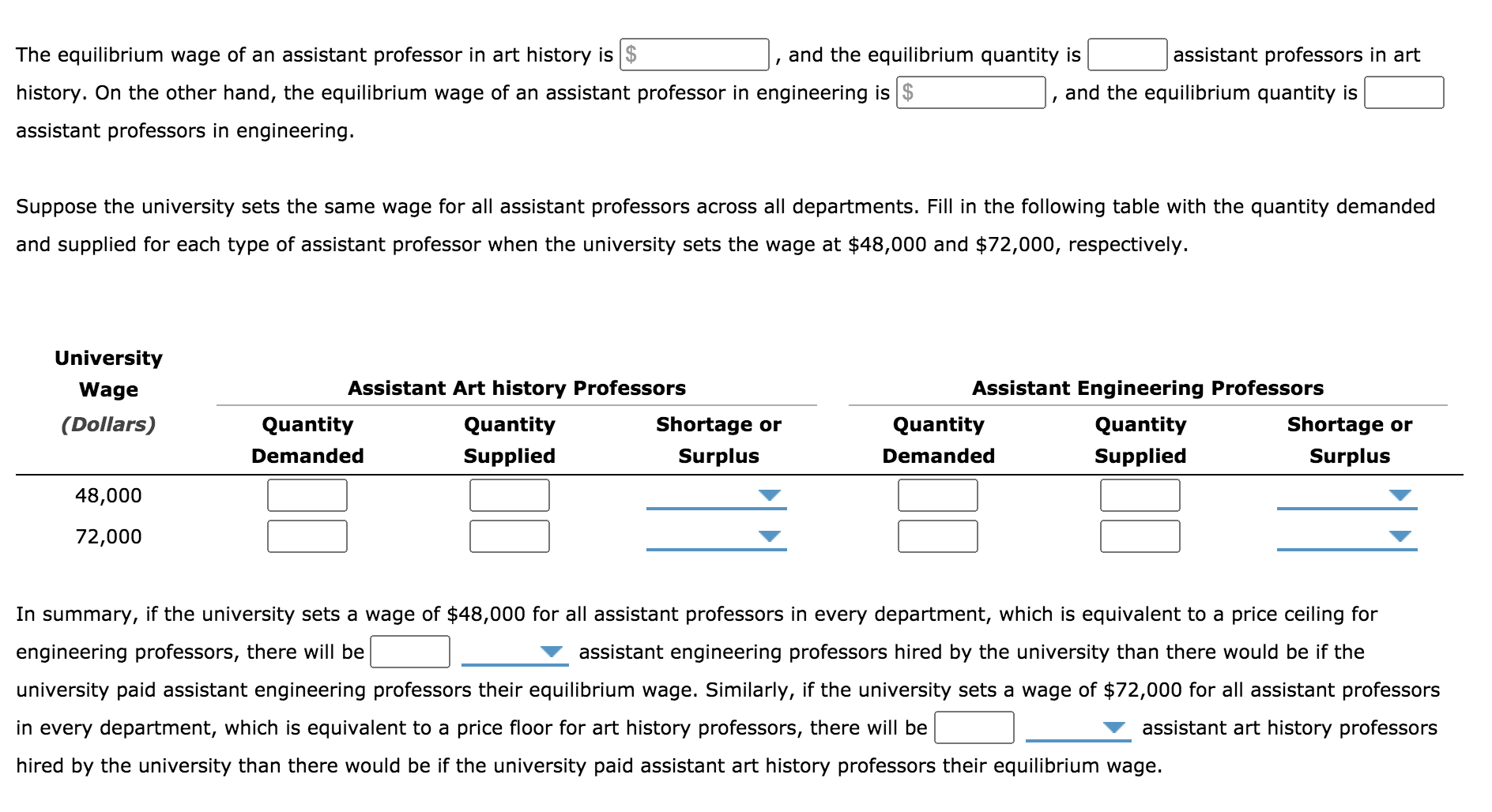 (left) and in engineering (right) for a hypoth university. Use the graphs