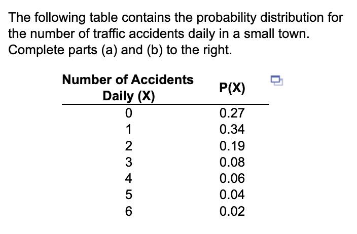 parts. a. Compute the expected value for each distribution. b. Compute the