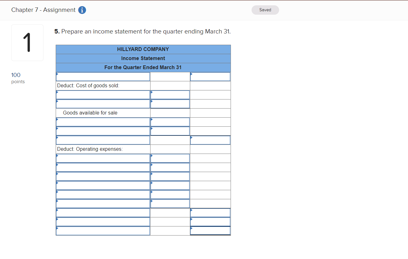credit sales are collected in the month following sale. The accounts receivable