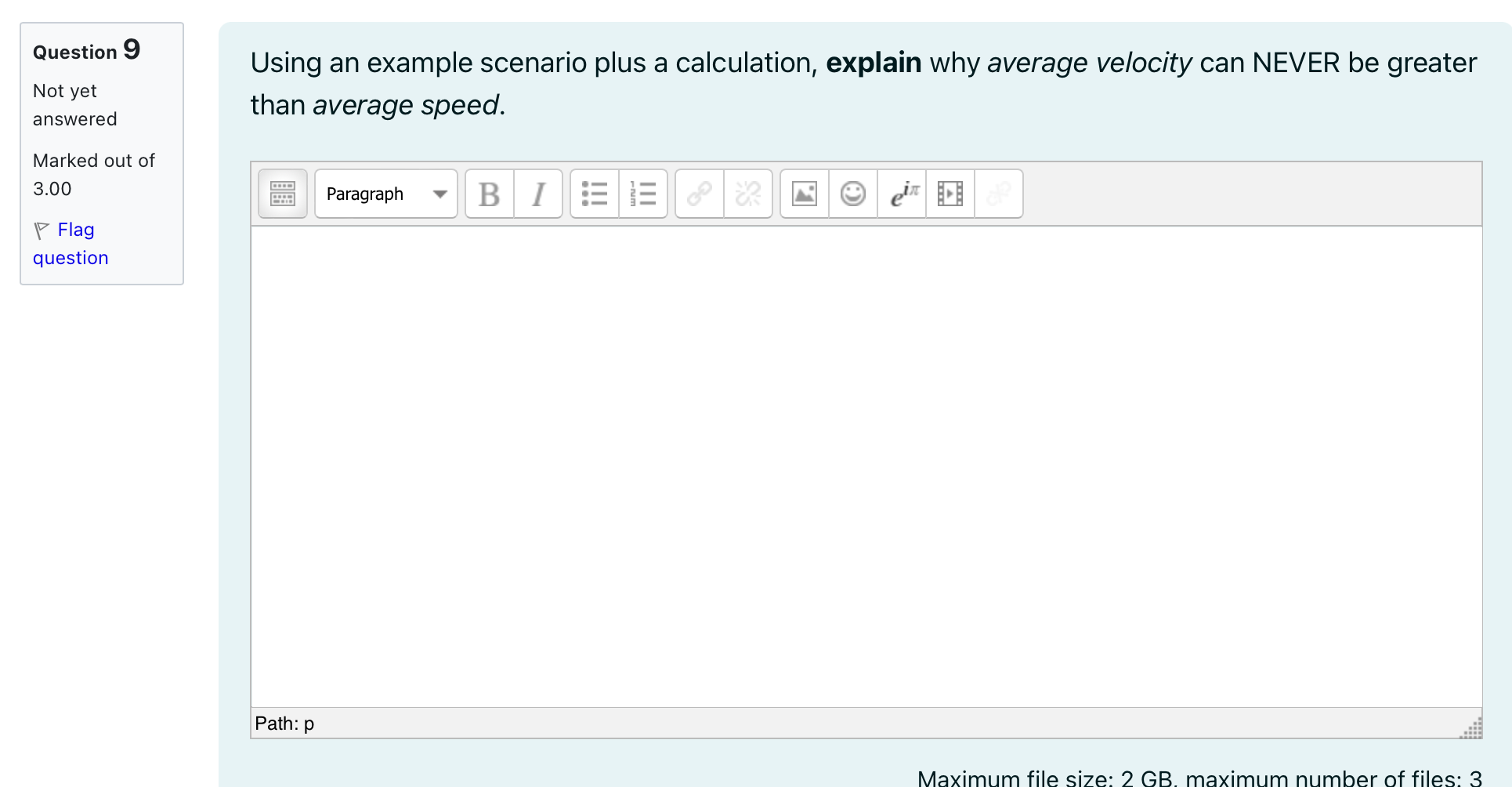 the work.This is Physics 20: Lesson 2 - Displacement, Velocity, and Acceleration