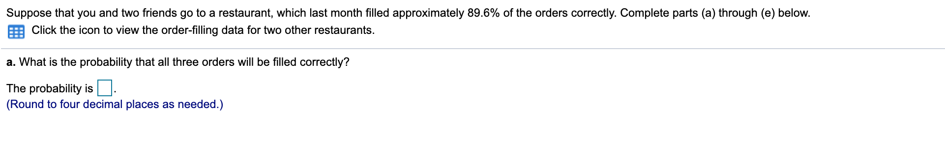 Need help with part A. See attached. (2 attachments) Suppose that you