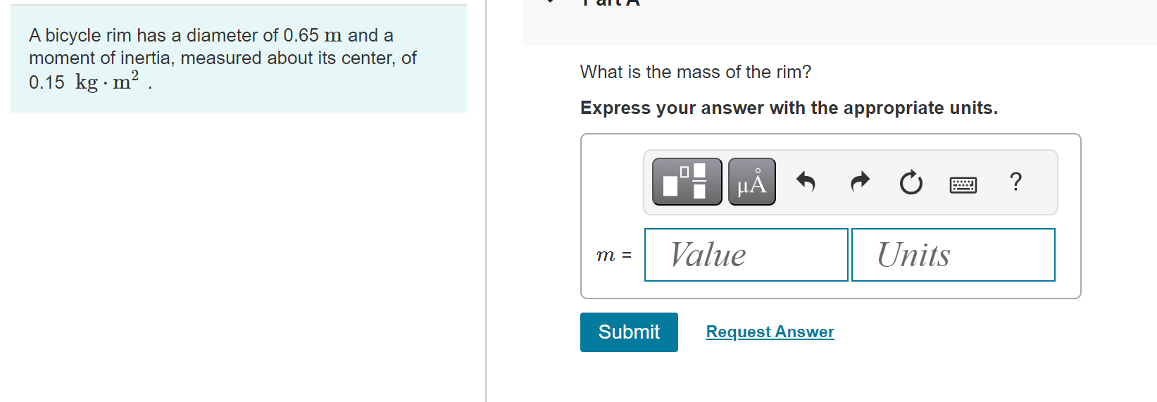 a constant angular acceleration, releasing the discus after making one complete revolution.