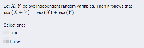 bE(Y)Let X, Y be random variables and a, b scalars (numbers). Find