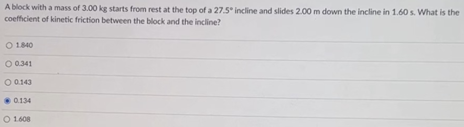 and object mass is 20Kg. What is the force of static friction