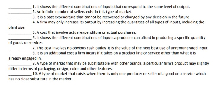 Please help answer the following questions. 1. It shows the different combinations