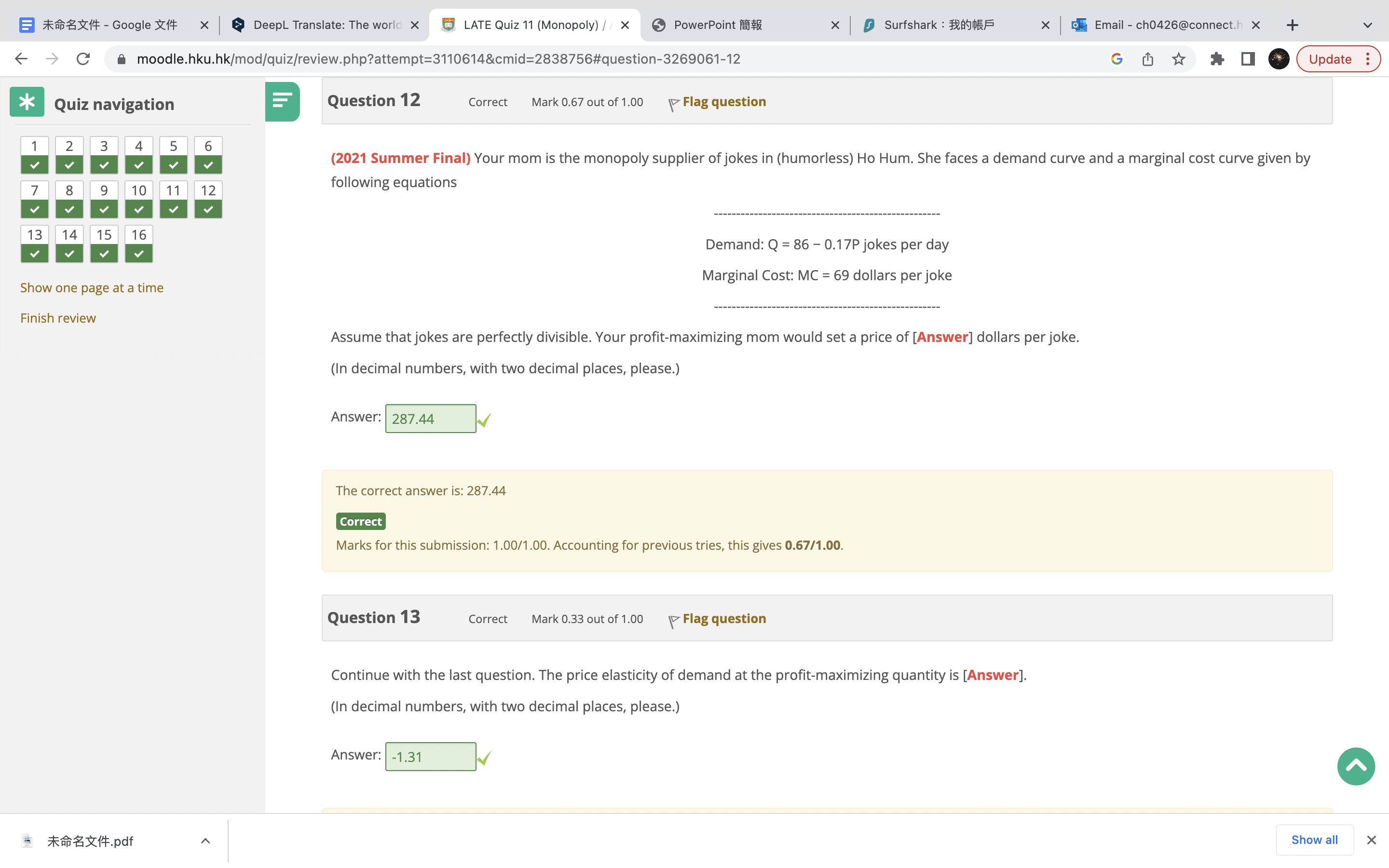 May I know how do we get to the answer of question